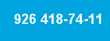 926 418-74-11